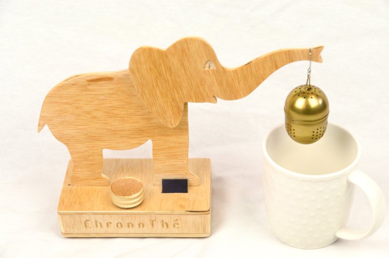 Attach your tea infuser